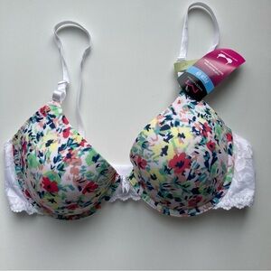 Maidenform Push-Up Cup Boosting Sexy Demi Shaping Bra